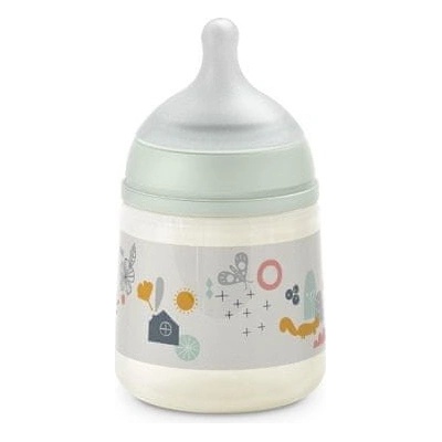 Suavinex Fľaša dojčenská fyz Walk zelená 150ml