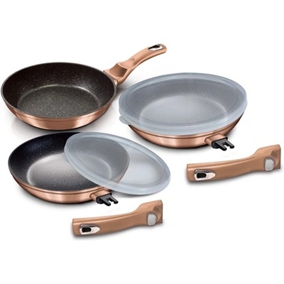 Berlinger Haus Metallic Line Rose Gold Edition 3 pcs (BH/7054)