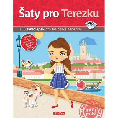 Šaty pro TEREZKU kniha samolepek