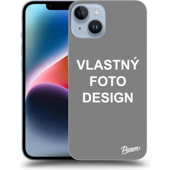 Púzdro Picasee silikónové Apple iPhone 14 - Vlastný design/motiv čierne