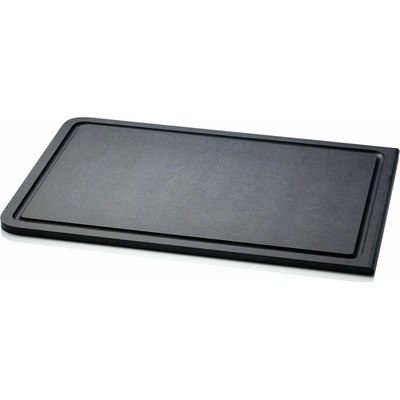 Prkénko na krájení DURACORE 38 x 27 cm, černá, dřevo, Continenta – Sleviste.cz