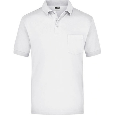 James Nicholson pánská polokošile JN026 White