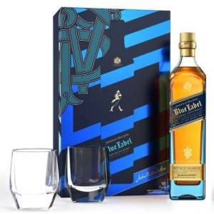 Johnnie Walker Джони Уокър + 2 чаши