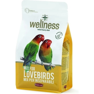 Padovan Wellness Mix for Lovebirds - премиум храна за неразделки 850gr