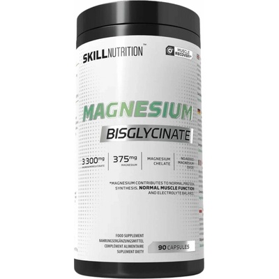 Skill Magnesium Bisglycinate, Magnesium Bisglycinate 90 kapsúl