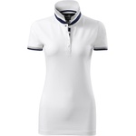 MALFINI Malfini premium collar up 257 / Дамска поло тениска - бяла xxl (2570017)