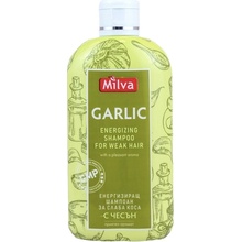 Milva Šampón s cesnakom a chinínom pre zrýchlený rast vlasov 200 ml