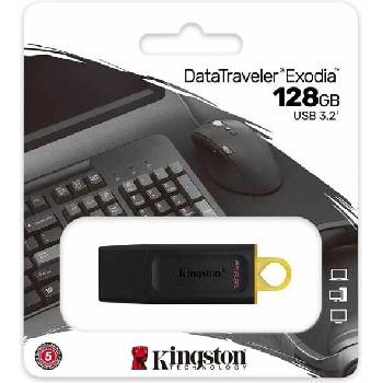 Image 1 of Kingston DataTraveler Exodia 128GB USB 3.2 Gen 1 DTX/128GB