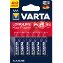 Varta Longlife Max Power AAA 6ks 4703101436