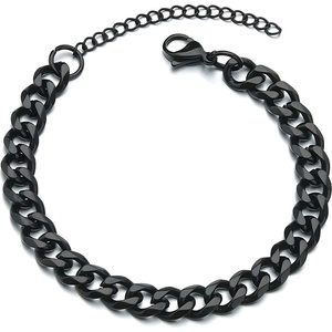 HARAHU Гривна на ръка kr-34841 - Черна / 21см / 3, 5мм kp34841