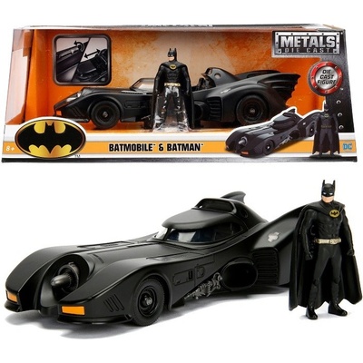 JADA auto Batman 1989 Batmobil tlakově litý černý 2-díl 1:24 – Zboží Dáma