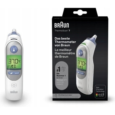Braun IRT6520WE ThermoScan 7 + 16 krytek