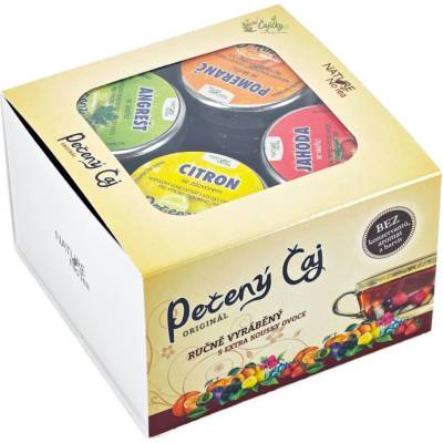 Nature NoTea Dárková sada Pečený čaj 4 x 60 ml