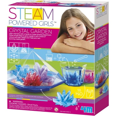 4M Творчески комплект 4M Steam Powered Girls - Направи си сама, Градина от кристали (4m-04901)