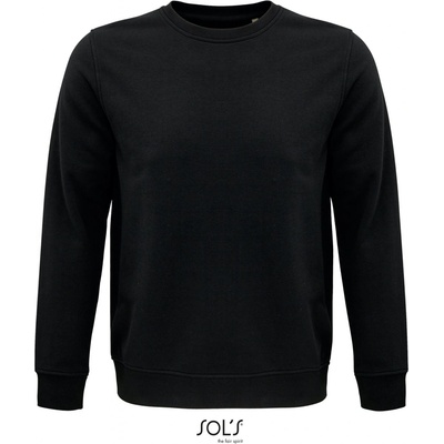 Sol's Sols Uni mikina Bio Sweater 03574 Čierna