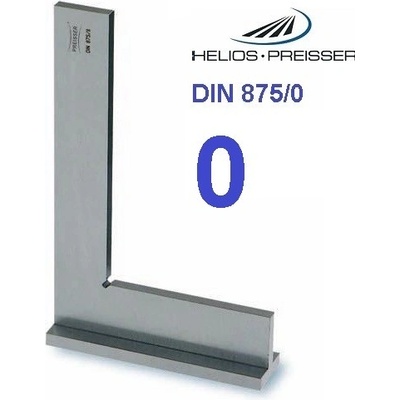Helios Preisser 0368205 Příložný 200x130 mm, průřez 30x6 mm, DIN 875/0, nerez