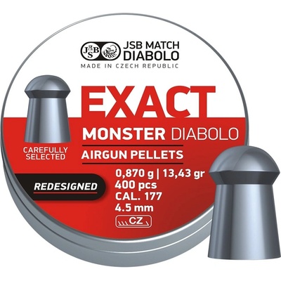 Diabolky JSB Exact Monster Redesigned 4,52 mm 400 ks
