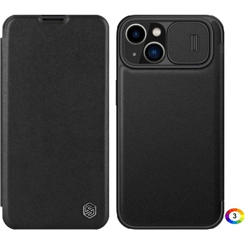 Image 1 of Apple iPhone 14 Plus Nillkin QIN Кожен Калъф и Протектор