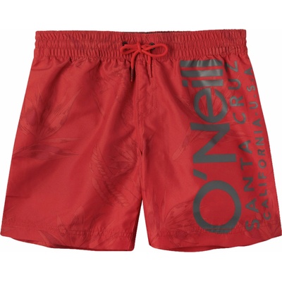 O'Neill, Cali Floral Shorts chlapčenské kúpacie šortky červená,sivá