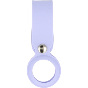  Силиконова каишка за Apple AirTag - Tel Silicone Loop (лилав)