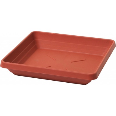 Plastia miska čtyřhranná Lotos 50 x 50 cm terakota – Zboží Dáma