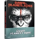 Filmové BLU RAY BONTONFILM A.S. Úsvit planety opic (Steelbook) BD