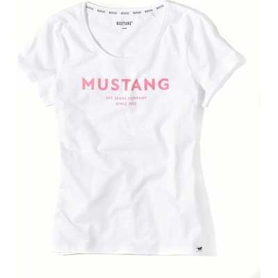MUSTANG Dámske tričko Livi biele