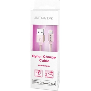Adata AMFIAL-100CMK-CRG Lightning to USB Rose Gold Sync