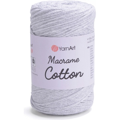 Yarn Art Macrame Cotton 756 světle šedá