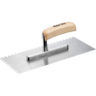 FORTIS Zednická lžíce zoubkovaná 280x130mm 6x 6mm fortis