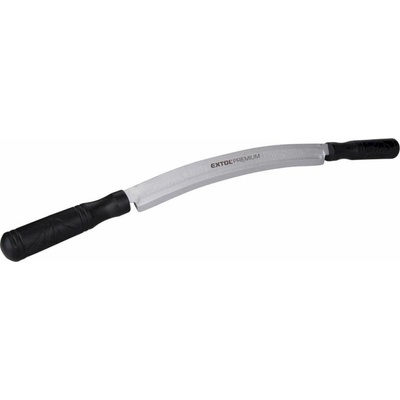 EXTOL PREMIUM Oblúkový obojručný nôž, plastové rukoväte, dĺžka 605, čepeľ 300mm 8812303