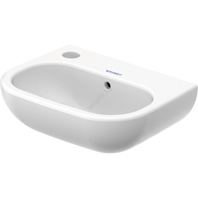 Duravit D-Code 36x27 cm left white (07053600092)
