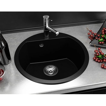 FAT Гранитна мивка за кухня 223 кръгла, Ф51 см