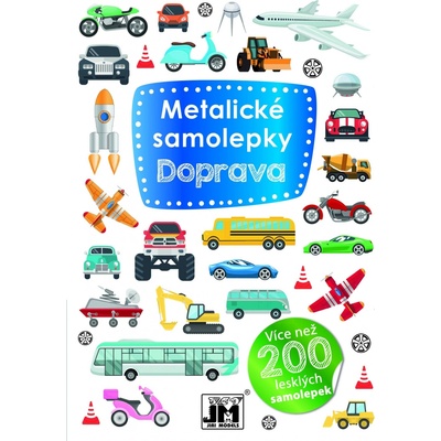 Metalické samolepky Doprava – Zboží Dáma
