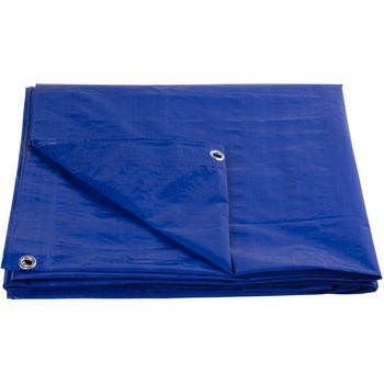 Tarpaulin plachta Standard 02x04, zakrývacia, 80 g/m2, modrá