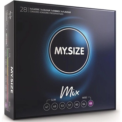 My size - my size mix My size mix condoms 69 mm 28 units