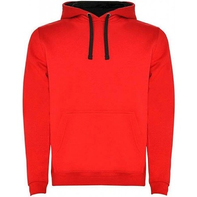 Dětská klokanka Roly s dvojitou kapucí Red Black