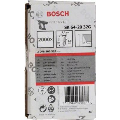 Stavební hřebíky Bosch 32 mm 1 kg (ks ks)