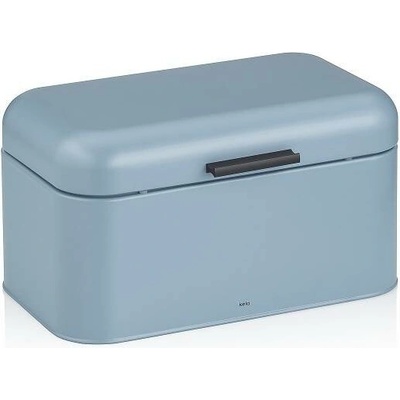 KELA Chlebník FRISCO kov modrý 30 x 18 x 16,5 cm KL-12845