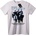 NOONEBRAND Тениска Super Show 10 20-годишнина - 2XL, White