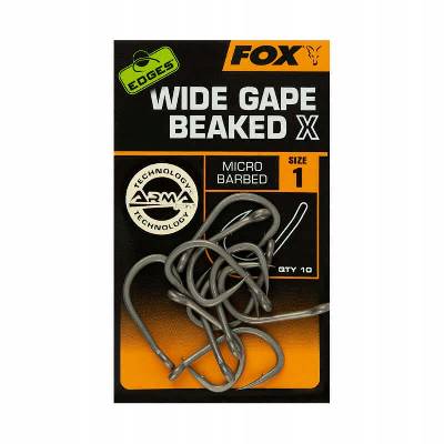 Fox Edges Wide Gape Beaked X Hooks vel.2 10ks
