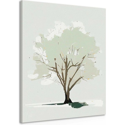 Obraz strom s nádechem minimalismu - 40x60