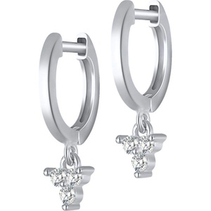 Silenti Jewelry Сребърни обеци "Душа