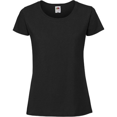 Fruit of the Loom Dámske triko 61 424 0 Black