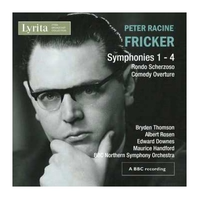 Peter Racine Fricker - Symphonies 1-4; Rondo Scherzoso; Comedy Overture CD