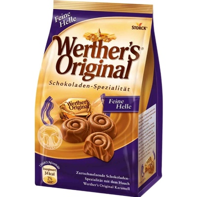 Werther's Original Jemná svetlá čokoláda špecialita 153 g