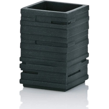 kela Черна поставка за четки за зъби KELA от серия Posidon