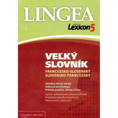 Francouzsko český česko francouzský velký slovník
