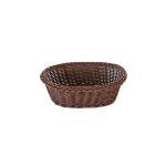 Horecano Панер водоустойчив PVC елипса кафяв 21x16x7 см (VH03B) (M) (012084)