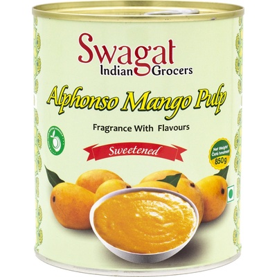 Swagat Alphonso Mangové pyré Mango Pulp 850 g – Zboží Dáma